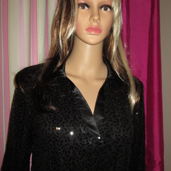 Once Again Studded Dress M - Picture 3 of 5